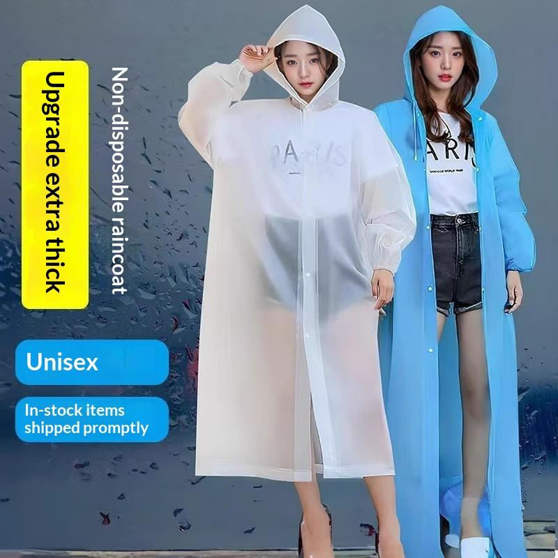 معطف مطر جديد للنساء والرجال،  - مراجعة Camping Rain Poncho وسعره