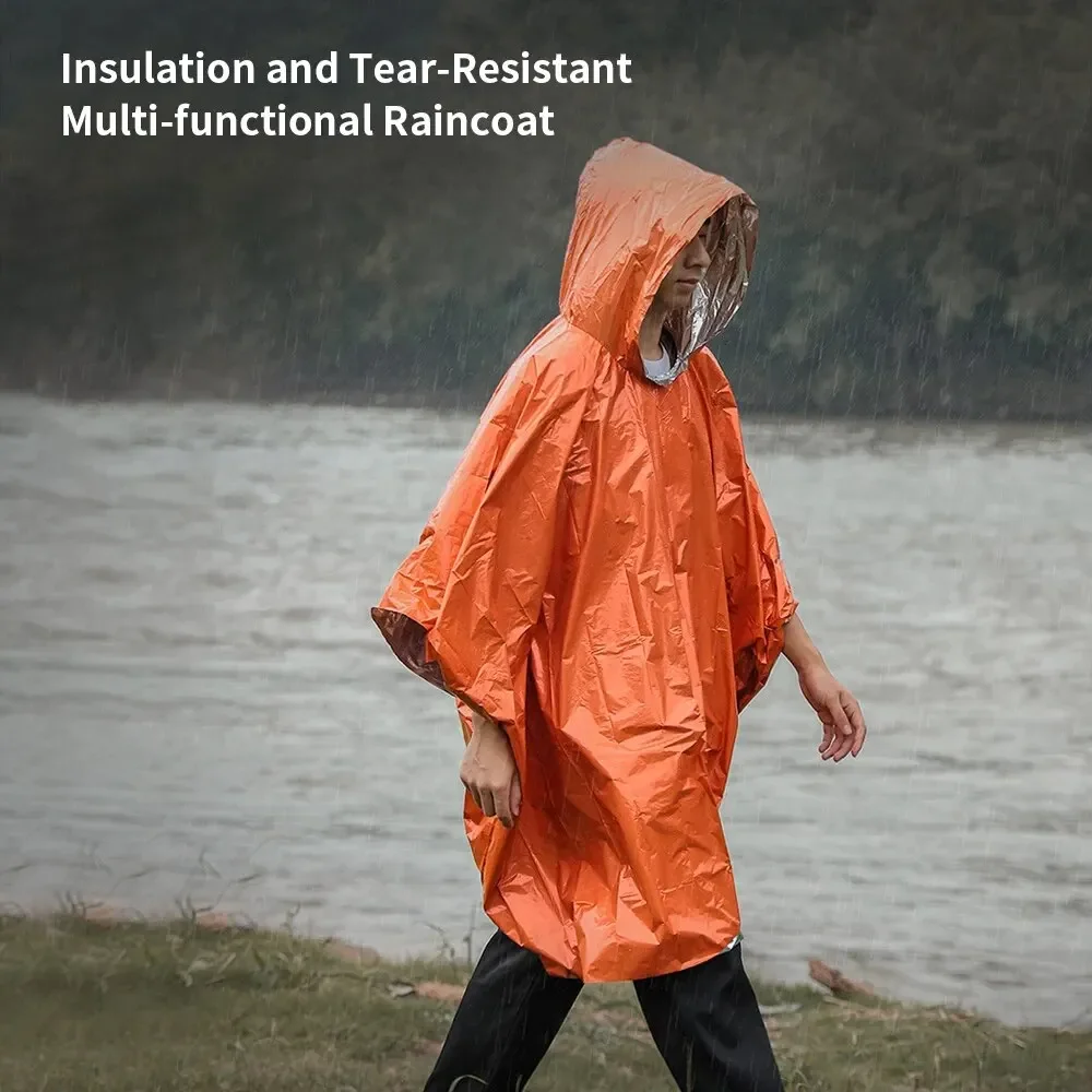 معطف واق من المطر في حالات الط - مراجعة Camping Rain Poncho وسعره