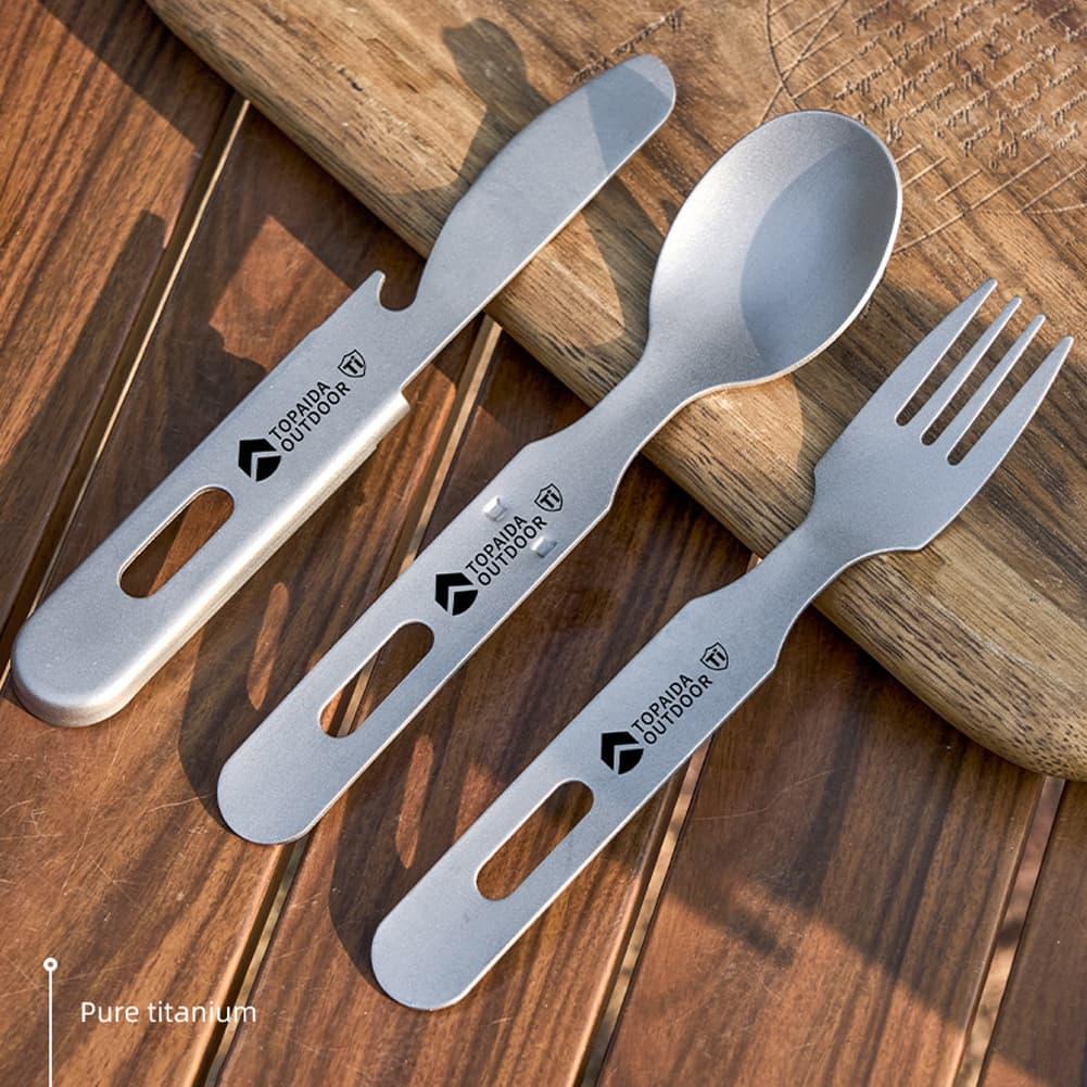 طقم أدوات مائدة خفيف الوزن من  - مراجعة Outdoor Camping Dining Set وسعره