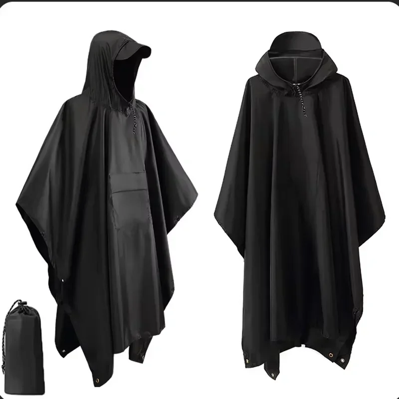 معطف مطر متعدد الاستخدامات 3 ف - مراجعة Camping Rain Poncho وسعره
