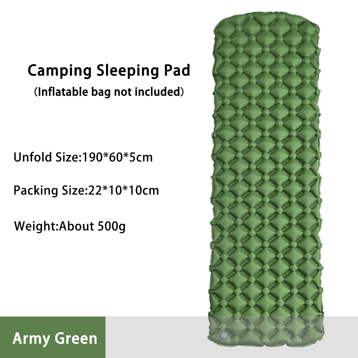 فراش قابل للنفخ للتخييم، سرير  - مراجعة Outdoor Camping Rugs وسعره